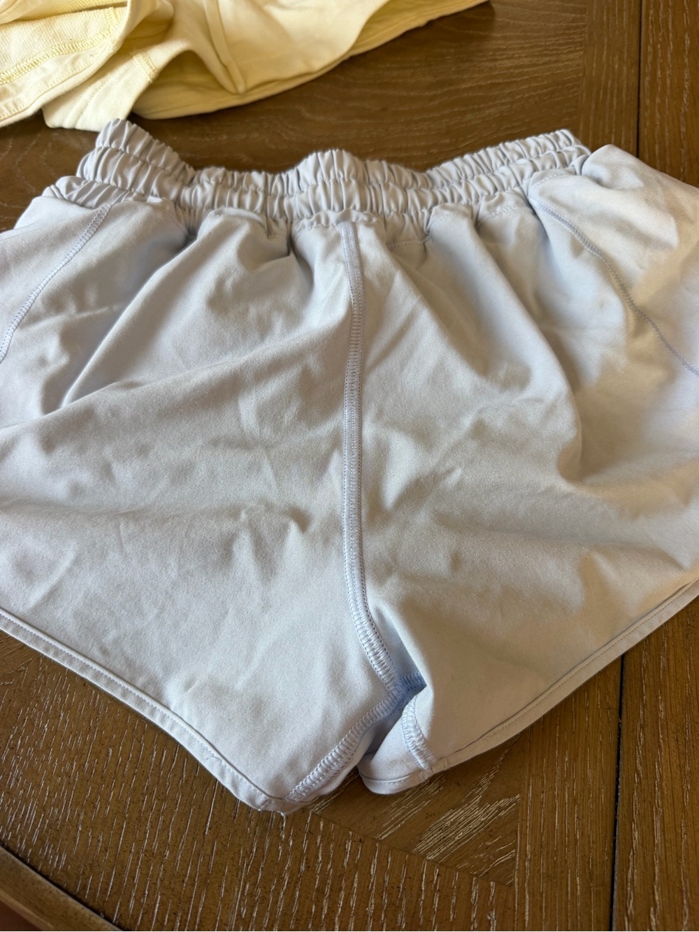 lululemon athletica White Women's Double-Layer Athletic Shorts - Picture 3 of 3